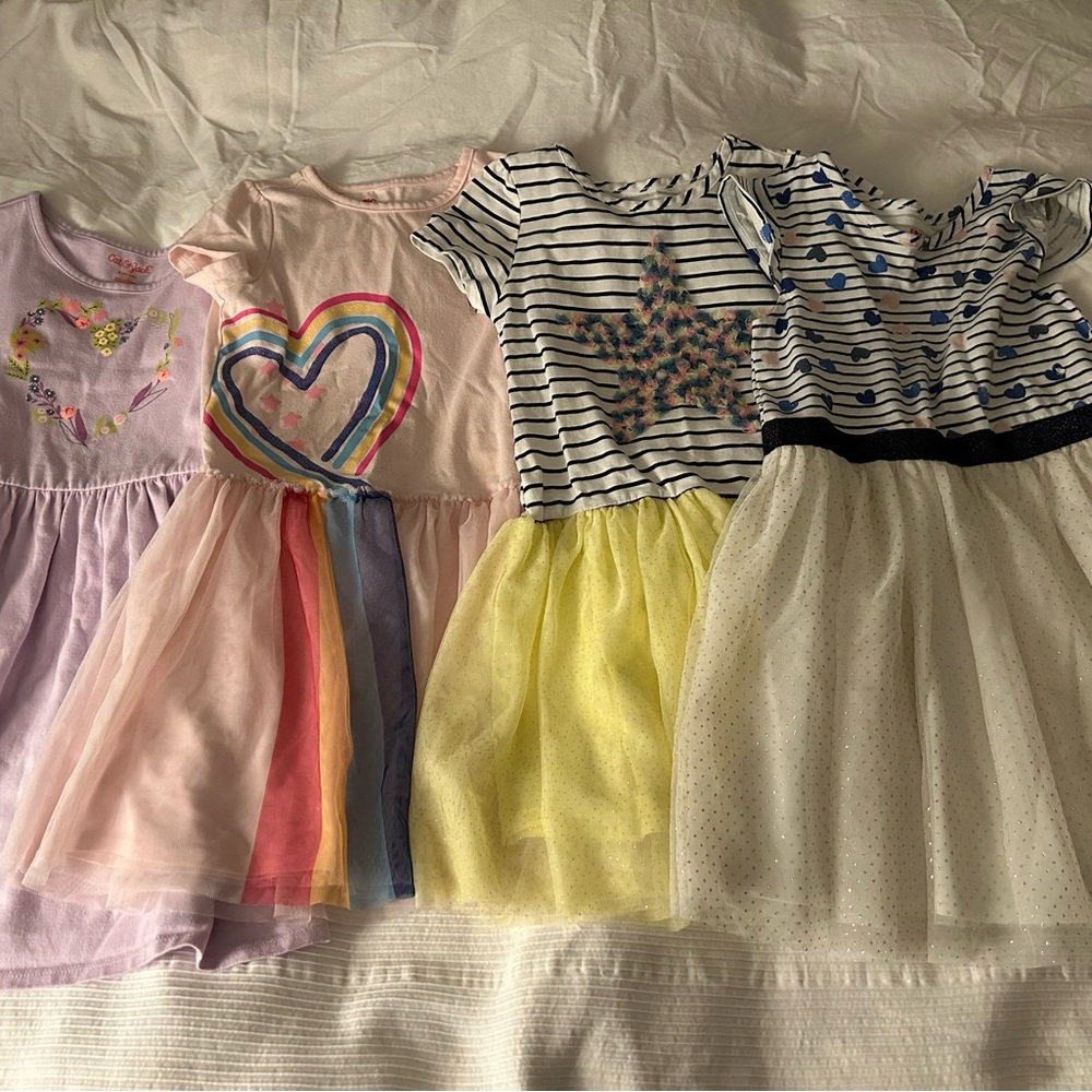 Cat and Jack And Epic Threads Girls Dresses Size 6 Small